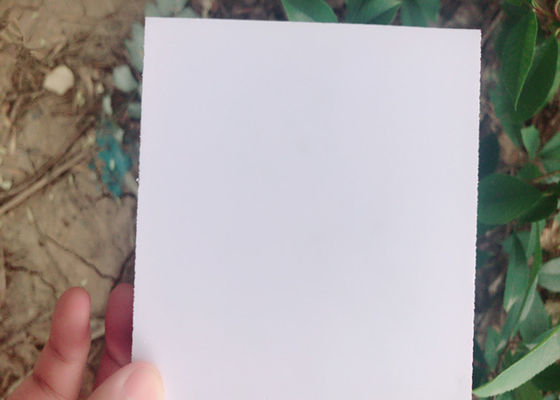 White Color Rigid PVC Foam Board Textured Surface Excellent Energy Absorption