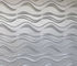 50cm*50cm Light Weight High Strongth 3D PVC Decoration Wall Panel For Cafe Shop Wall